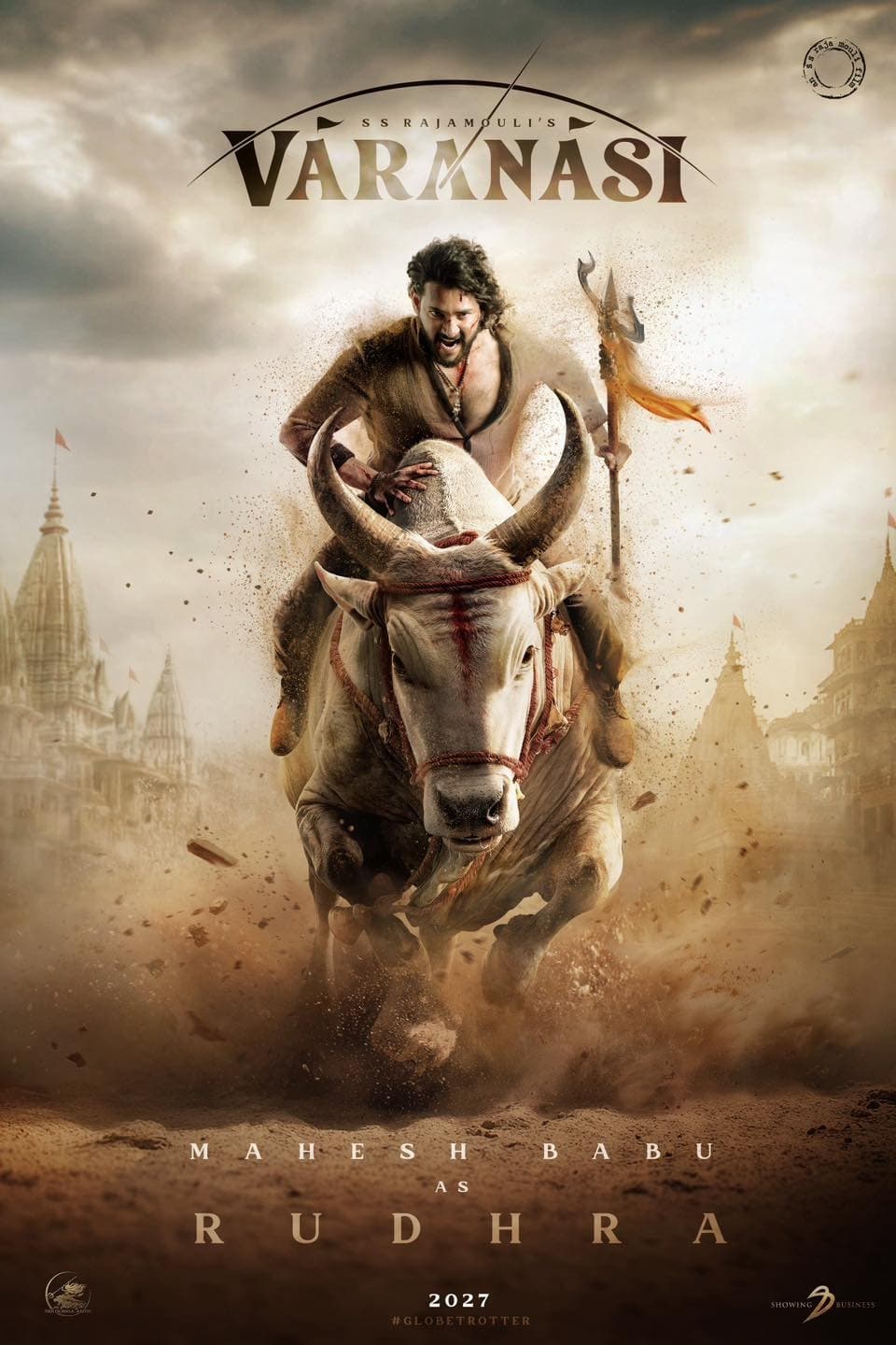 Mahesh Babu's New Look in Rajamouli's Varanasi still 6