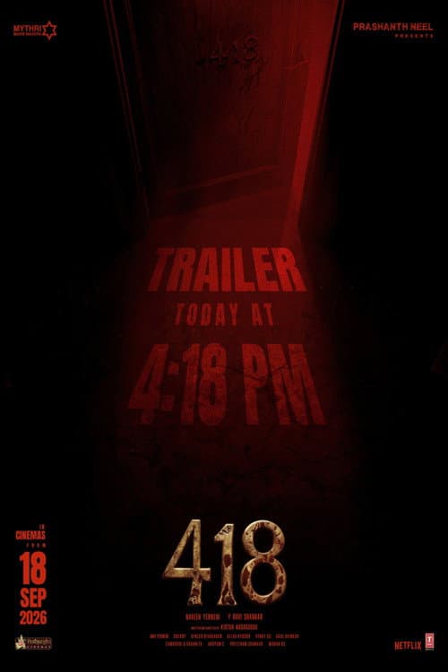 418: Telugu Horror-Thriller Hits Theaters in 2026 still 1